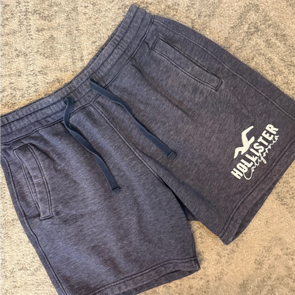 Hollister Dark Blue Casual Shorts